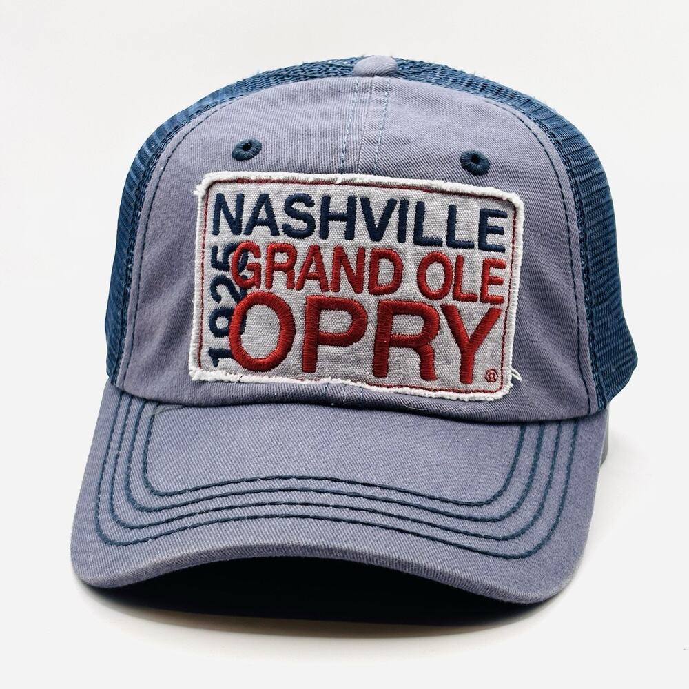 Grand Ole Opry Nashville Tennessee Snapback Mesh Trucker Cap Hat Country Music